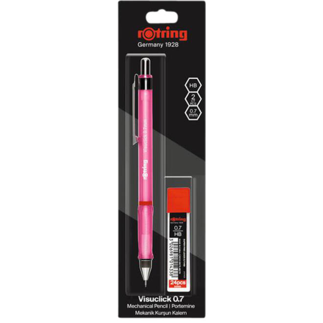 Vulpotlood rOtring Visuclick 2B 0.7mm assorti