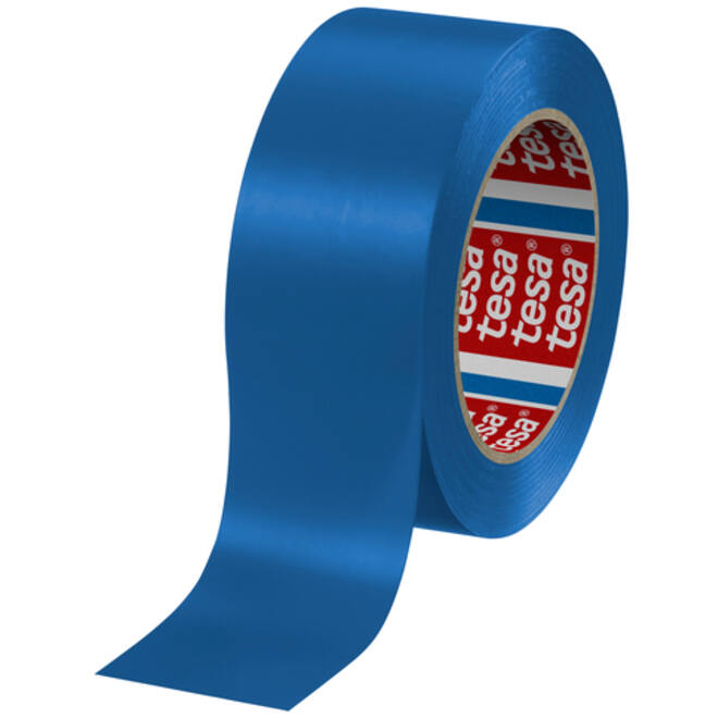 Vloermarkeringstape Tesa 04169 50mmx30m blauw