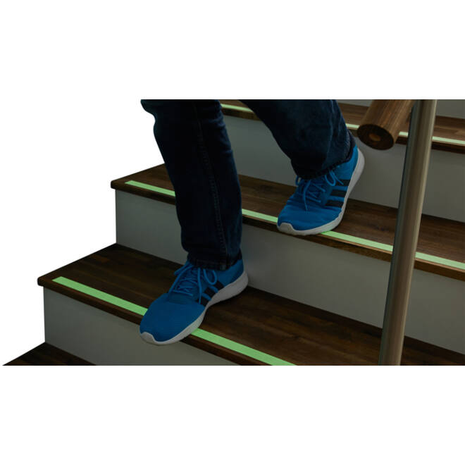 Anti-slip tape tesa® 5mx25mm fluoriserend