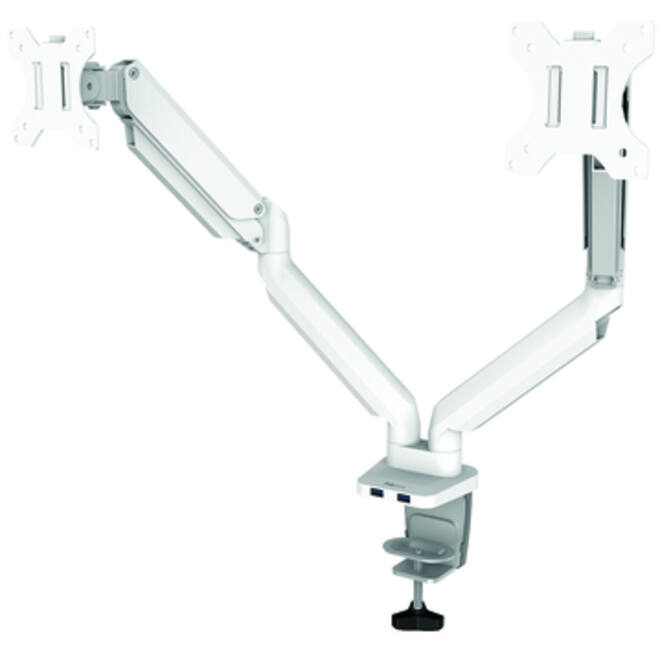 Monitorarm Fellowes Platinum Serie Duo wit