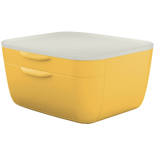 Ladenblok Leitz Cosy 2 laden geel