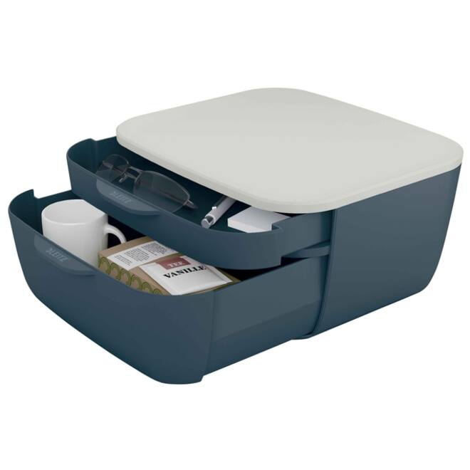 Ladenblok Leitz Cosy 2 laden grijs