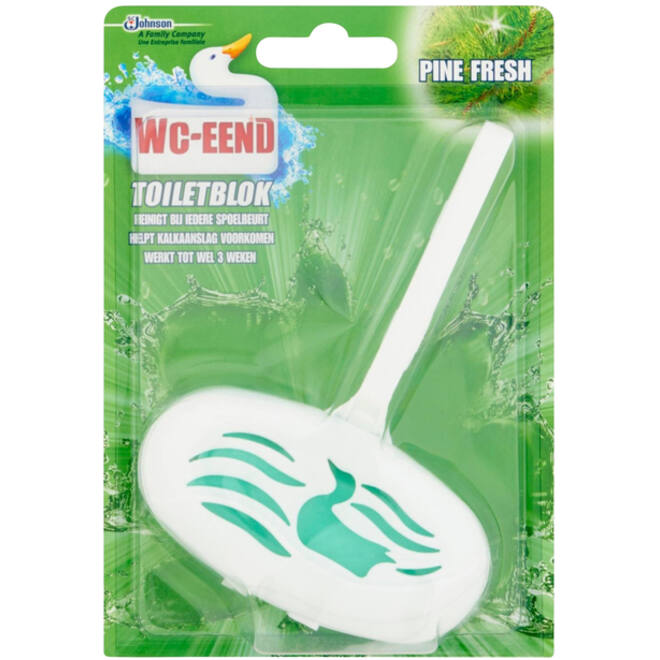 Toiletblok Wc-Eend met houder Pine Fresh
