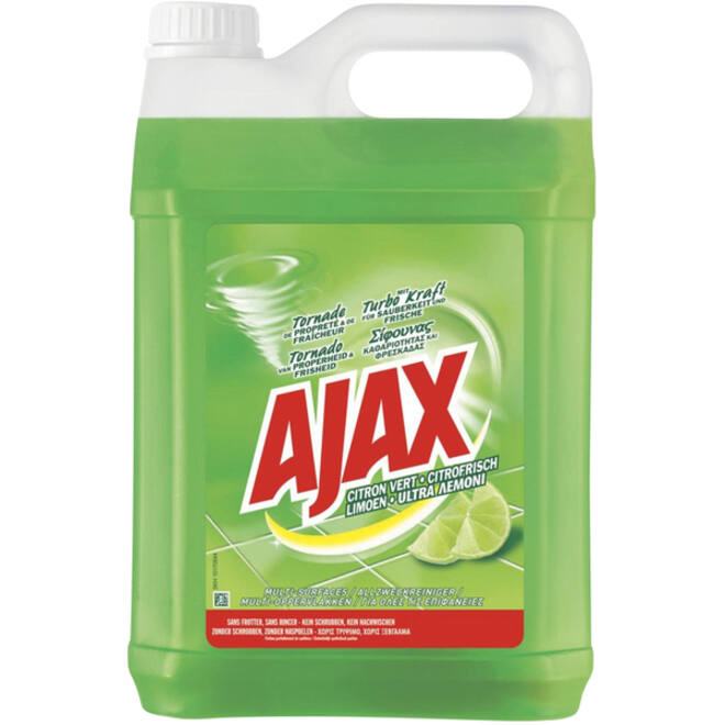Allesreiniger Ajax Limoen fris 5L