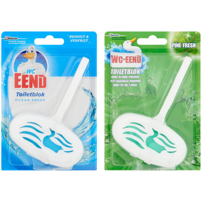 Toiletblok Wc-Eend met houder Ocean Fresh