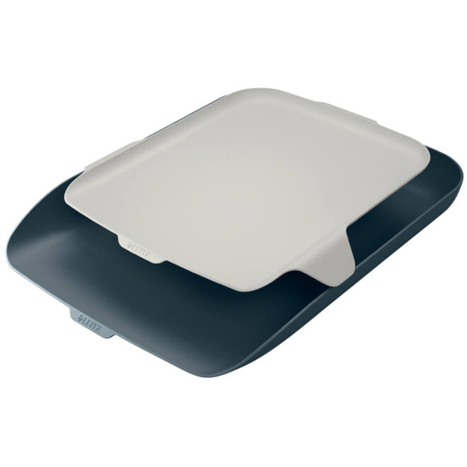 Brievenbak Leitz Cosy met desk organiser grijs