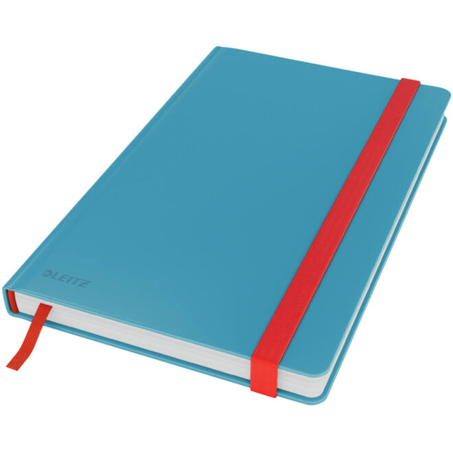 Notitieboek Leitz Cosy A5 160blz 100gr lijn blauw