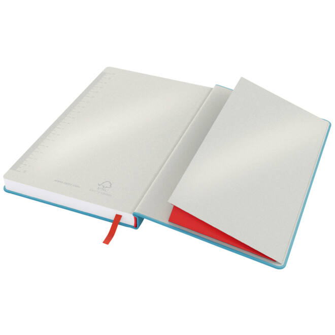 Notitieboek Leitz Cosy A5 160blz 100gr lijn blauw