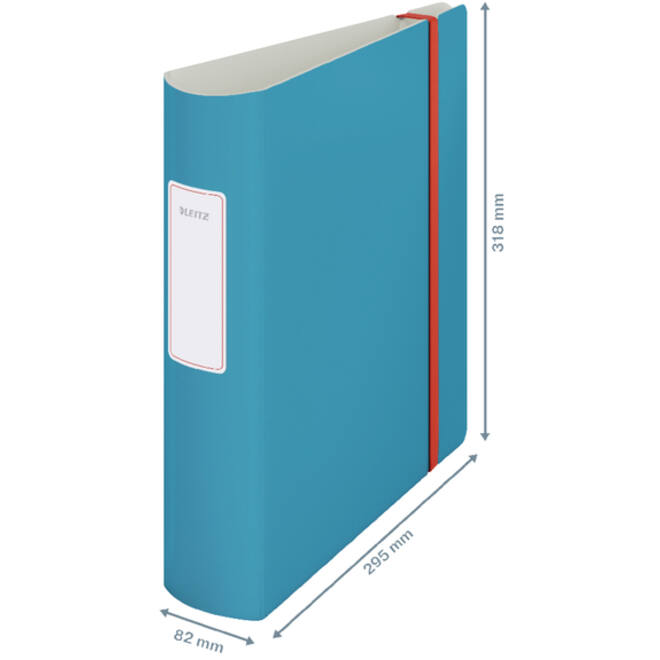 Ordner Leitz Cosy Active 180° 82mm PP A4 sereen blauw