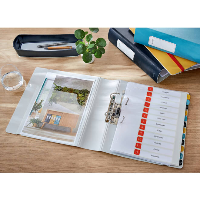 Ordner Leitz Cosy Active 180° 82mm PP A4 warm geel