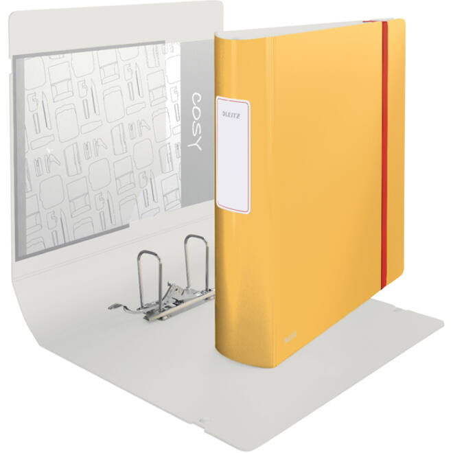 Ordner Leitz Cosy Active 180° 82mm PP A4 warm geel