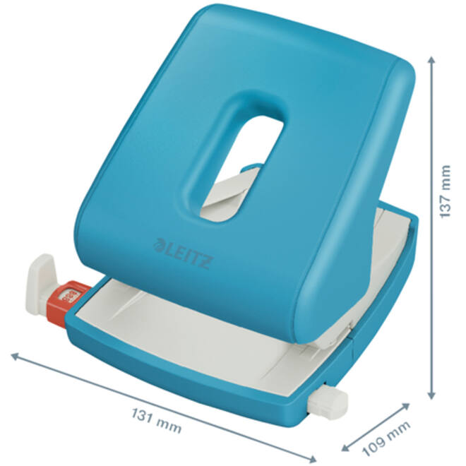 Perforator Leitz Cosy 30 vel blauw