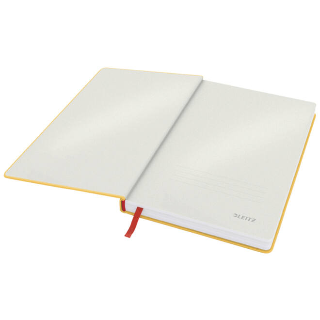 Notitieboek Leitz Cosy A5 160blz 100gr lijn geel