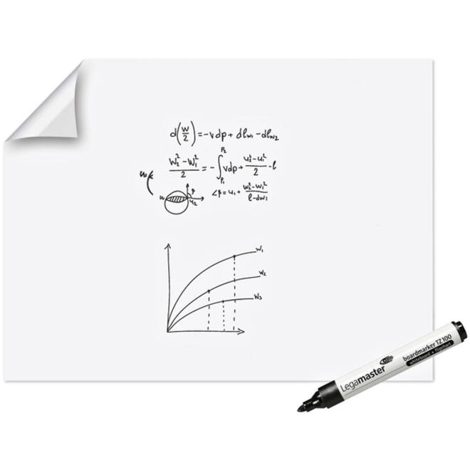 Magic-Chart Legamaster whiteboard XL 90x120cm wit