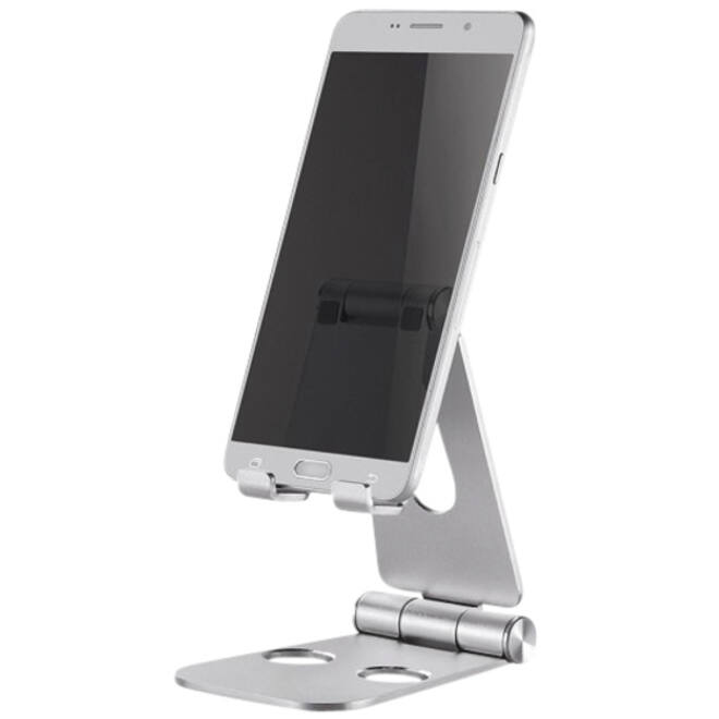Telefoonstandaard Neomounts DS10-160SL1 opvouwbaar zilver