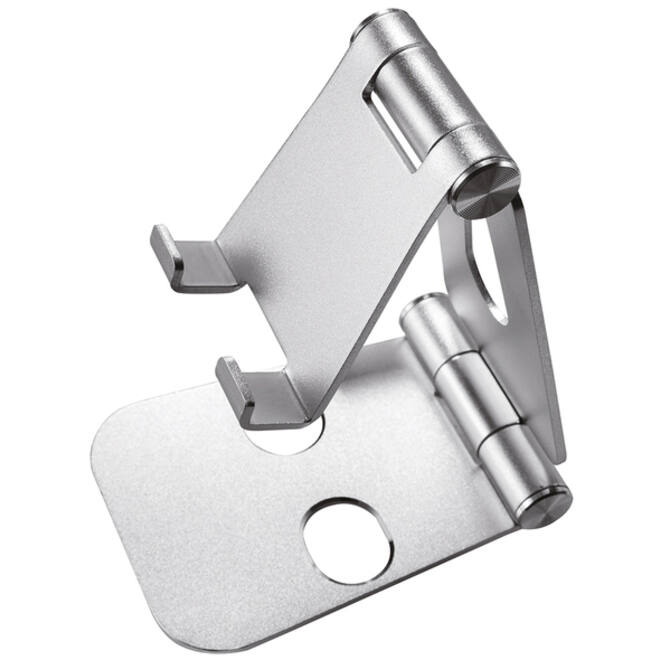 Telefoonstandaard Neomounts DS10-160SL1 opvouwbaar zilver