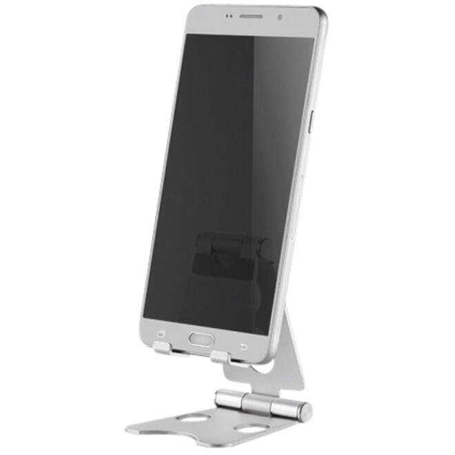Telefoonstandaard Neomounts DS10-150SL1 opvouwbaar Zilver