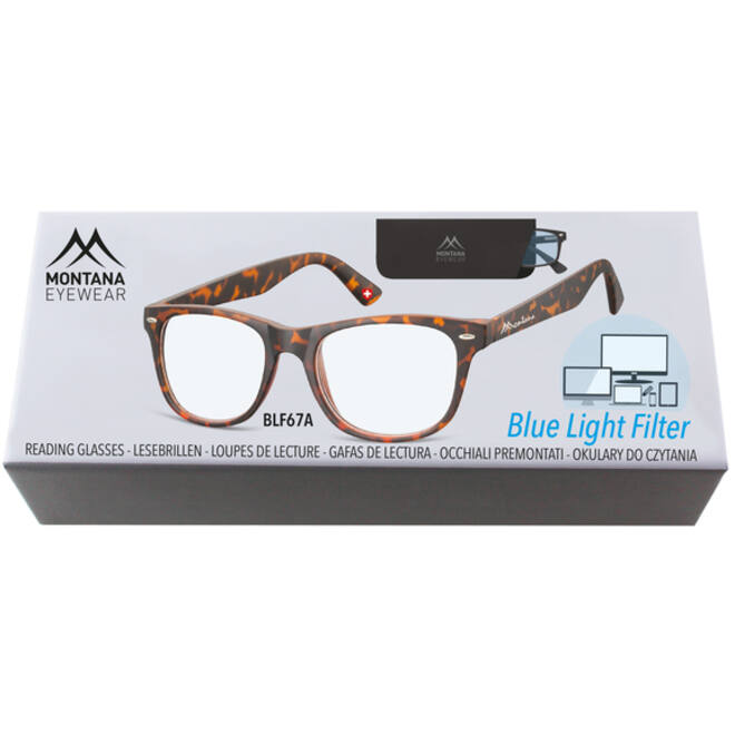Bril Montana +0.00 dtp blue light filter turtle