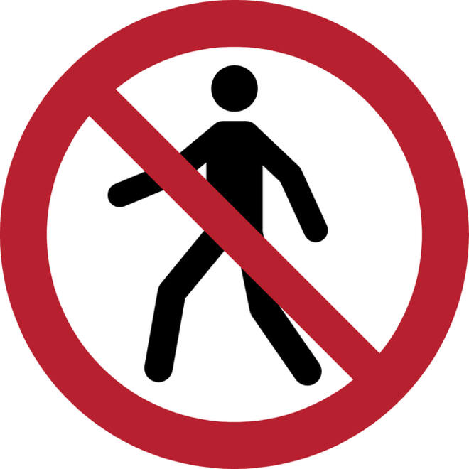 Pictogram bordje Djois Geen doorgang Ø 200 mm Rood