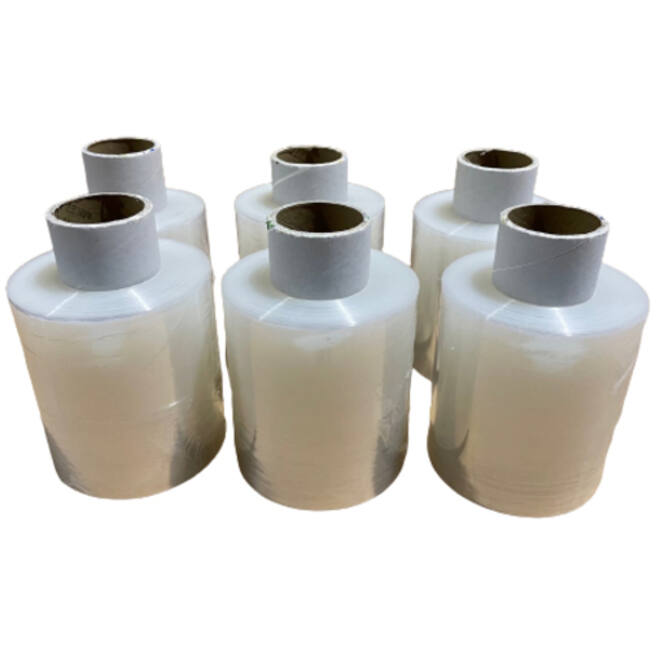 Wikkelfolie IEZZY 100mmx250m 20mu transparant