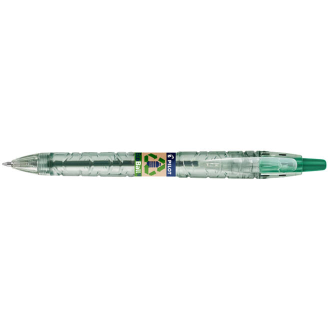 Balpen PILOT Begreen B2P EcoBall medium groen