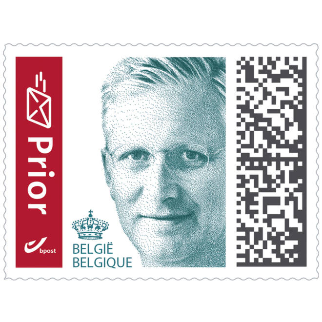 Postzegel Belgie prior zelfklevend pak à 50 stuks