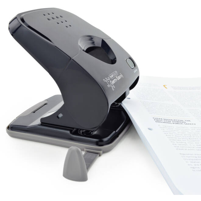 Perforator Rapesco X5-40ps antibacterieel 2-gaats zwart