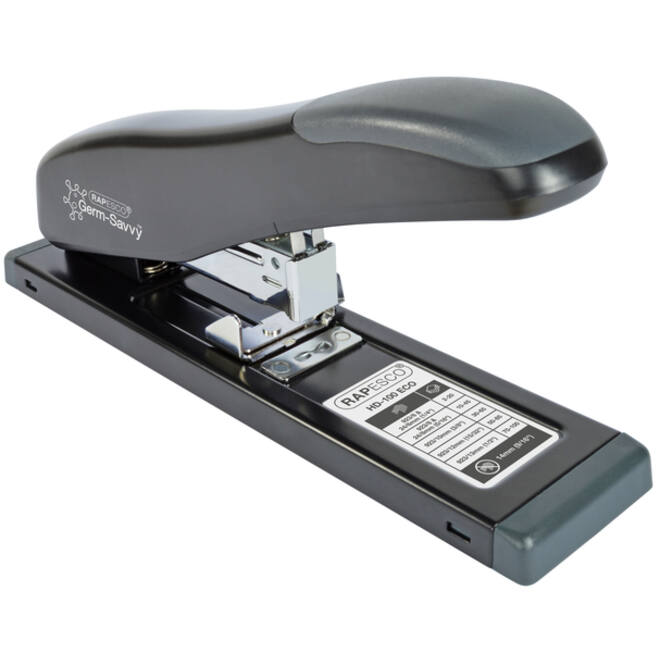 Nietmachine Rapesco HD-100 antibacterieel zwart
