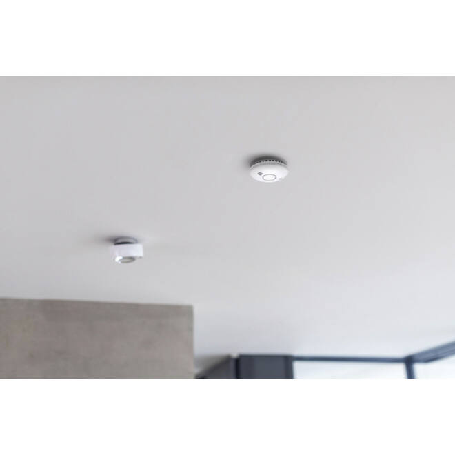 Rook-en hitte melder Brennenstuhl wifi Connect wit