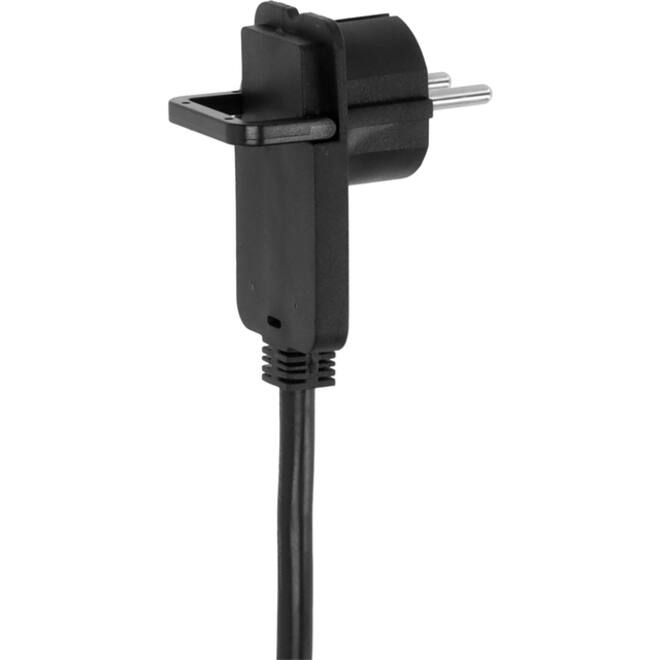 Stekkerdoos Brennenstuhl Comfort Plus 6 voudig inclusief platte stekker 2 meter zwart