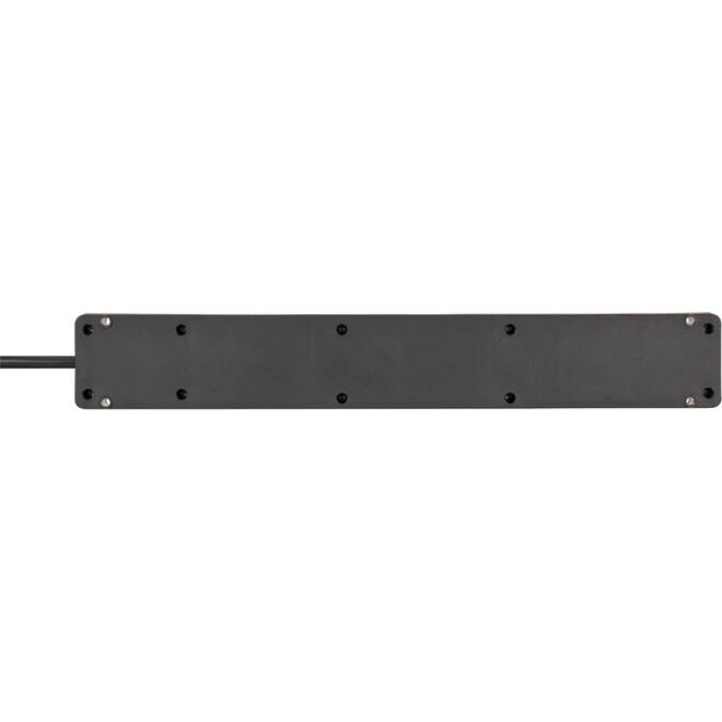 Stekkerdoos Brennenstuhl Bremounta 5 voudig inclusief 2 USB 3 meter zwart