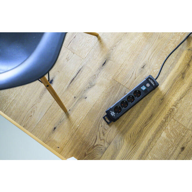 Stekkerdoos Brennenstuhl Premium 4 voudig 1.8 meter zwart