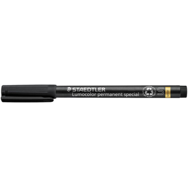 Viltstift Staedtler Lumocolor 319 special permanent S zwart