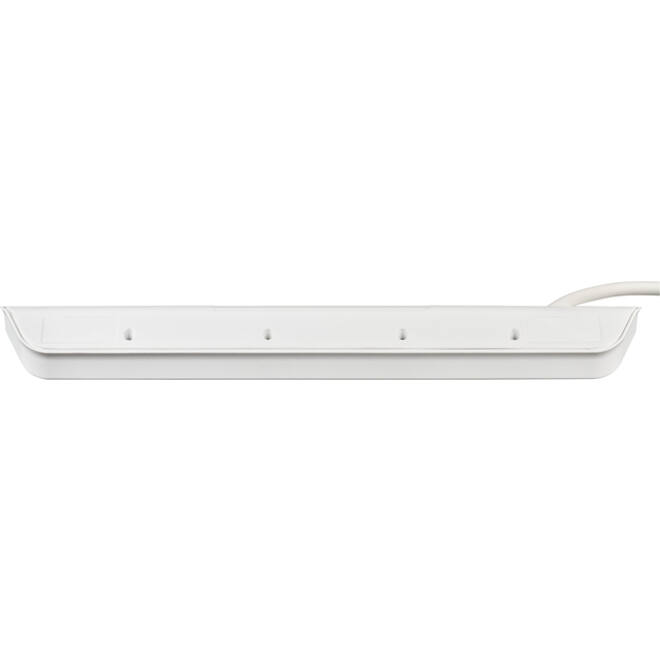 Stekkerdoos Brennenstuhl bureau Estilo 6 voudig inclusief 2 USB 200cm wit/zilver