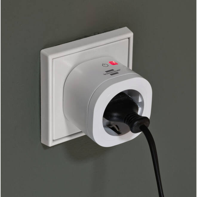 Stekkerdoos Brennenstuhl WIFI Connect 3000W wit