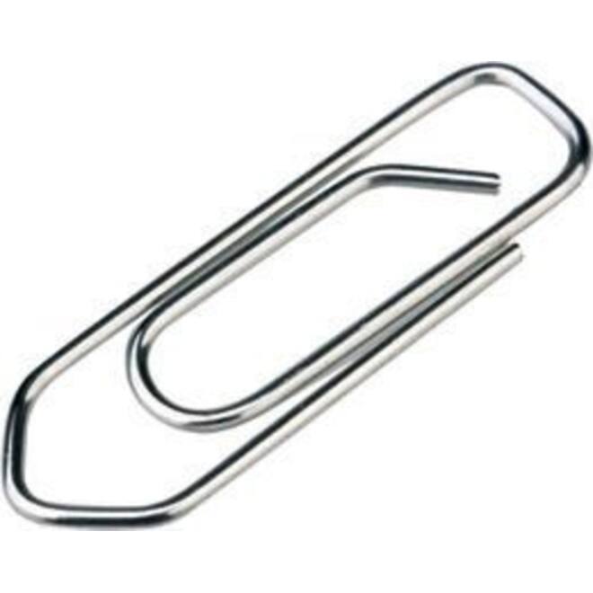 Paperclip Maped Office 25mm 100 stuks zilver