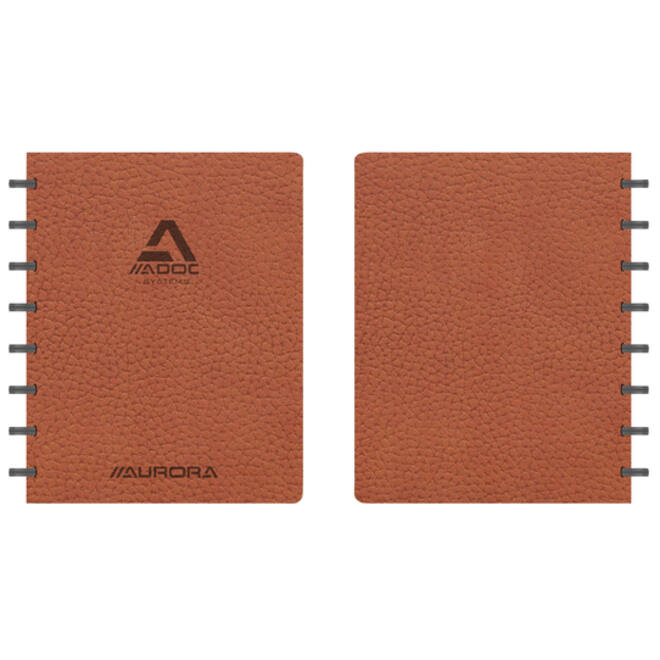 Schrift Adoc Business A5 lijn 144 pagina's 90gr bruin