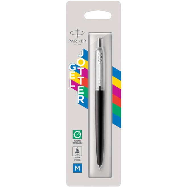 Gelschrijver Parker Jotter Original black CT medium blister à 1 stuk