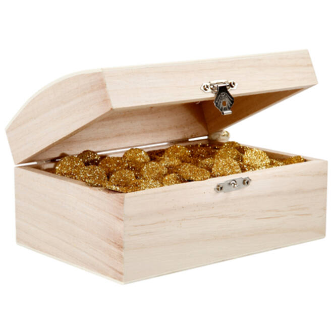 Schatkist Creativ Company 16.5x11x8.55cm hout