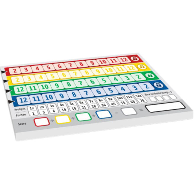 Qwixx scorebloks