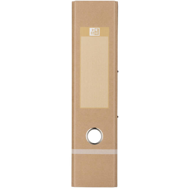 Ordner Oxford Touareg A4 80mm karton naturel/wit