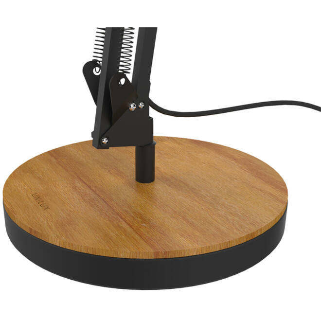Bureaulamp Unilux Baya led bamboe zwart