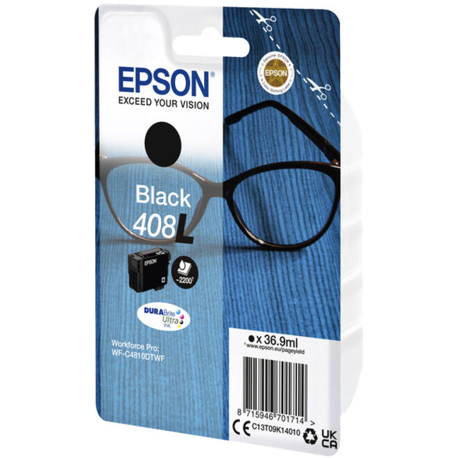 Inktcartridge Epson T09K140 408L zwart
