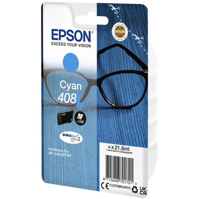 Inktcartridge Epson T09K240 408L blauw