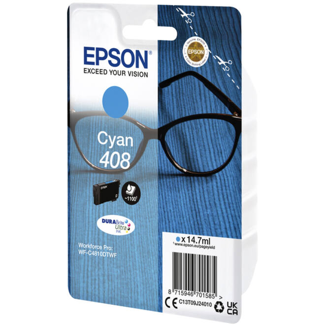 Inktcartridge Epson T09J240 408 blauw