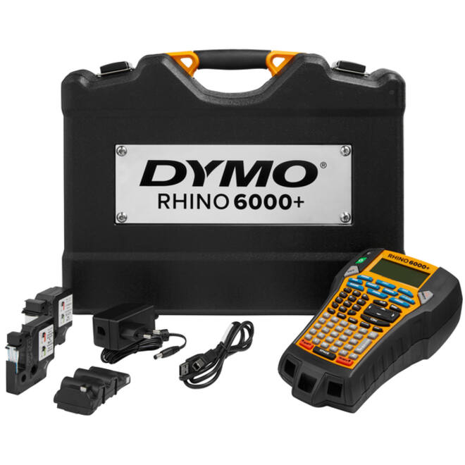 Labelprinter Dymo Rhino 6000+ industrieel abc 24mm geel