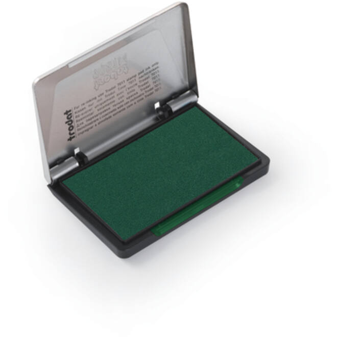 Stempelkussen Trodat 9071M metaal 9x5cm groen
