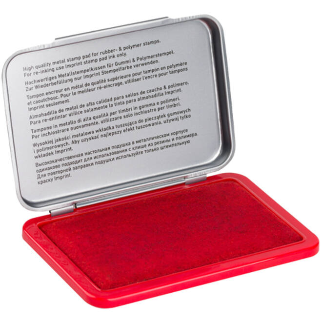 Stempelkussen Trodat 9071M metaal 9x5cm rood