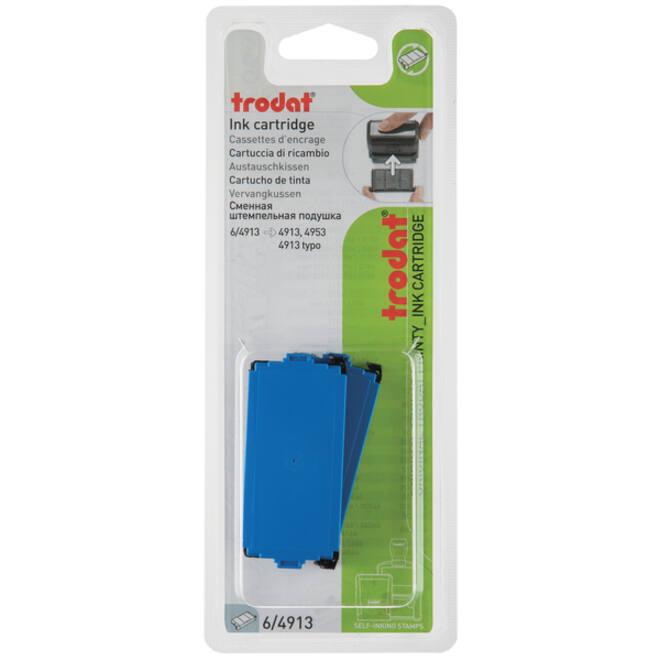 Stempelkussen Trodat Printy 6/4913 2 stuks blauw