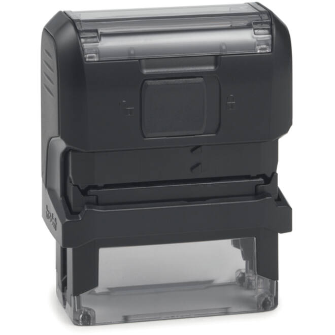 Tekststempel Trodat Printy 4910 personaliseerbaar zw 2regels 26x9mm